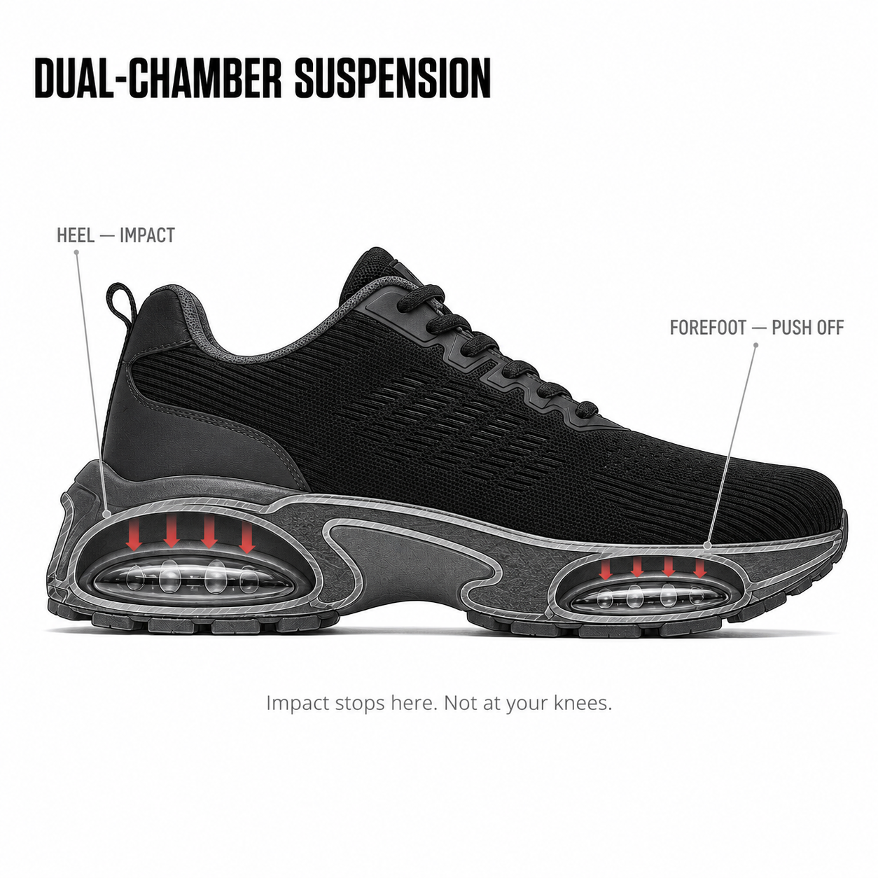Arconism™ SHIFT-12 — Work Sneakers for Men | 12-Hour Support on Hard Floors