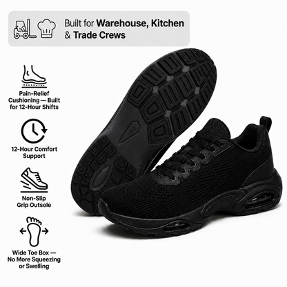 Arconism™ SHIFT-12 — Work Sneakers for Men | 12-Hour Support on Hard Floors