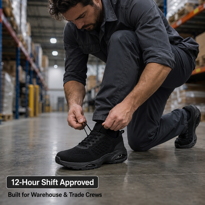 Arconism™ SHIFT-12 — Work Sneakers for Men | 12-Hour Support on Hard Floors
