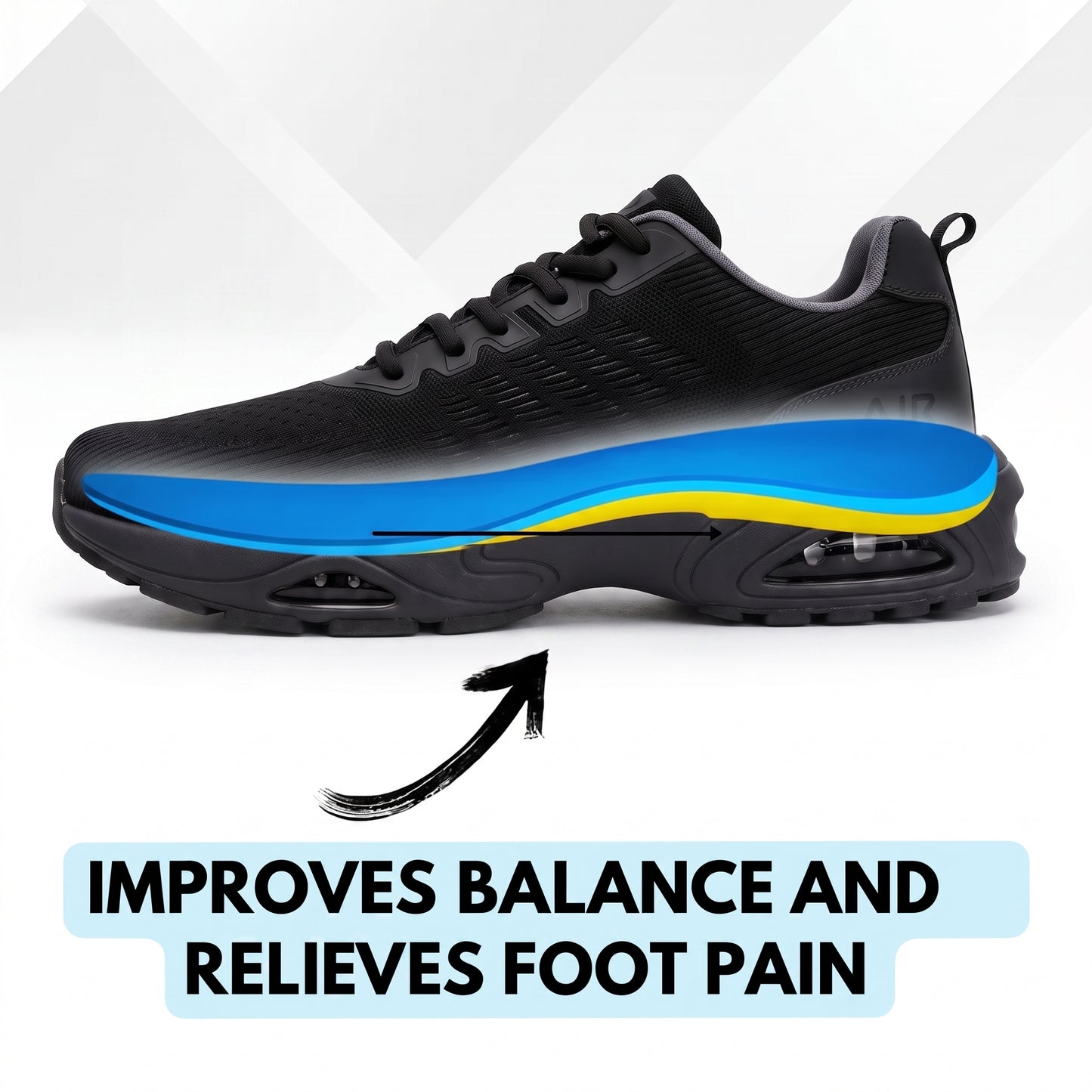 Arconism™ SHIFT-12 — Work Sneakers for Men | 12-Hour Support on Hard Floors