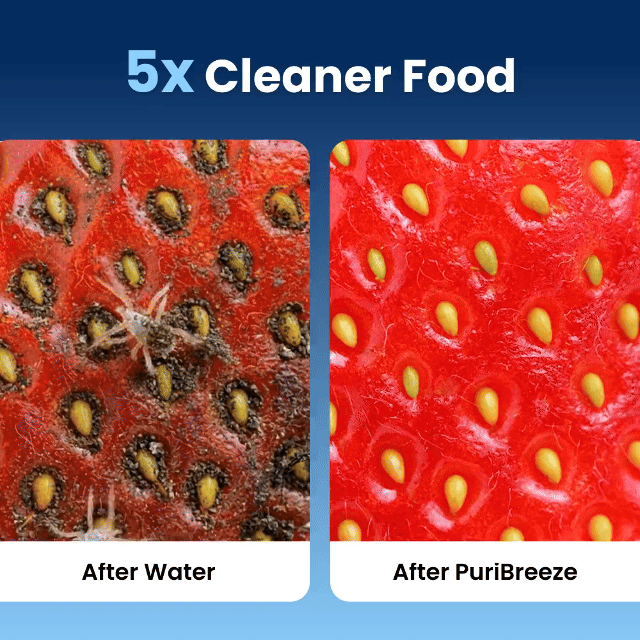 PodFresh - Remove Pesticides, Lift Surface Bacteria, and Wash Away Hidden Dirt From Your Food