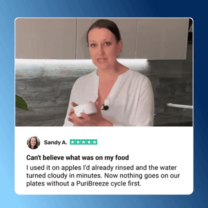 PodFresh - Remove Pesticides, Lift Surface Bacteria, and Wash Away Hidden Dirt From Your Food